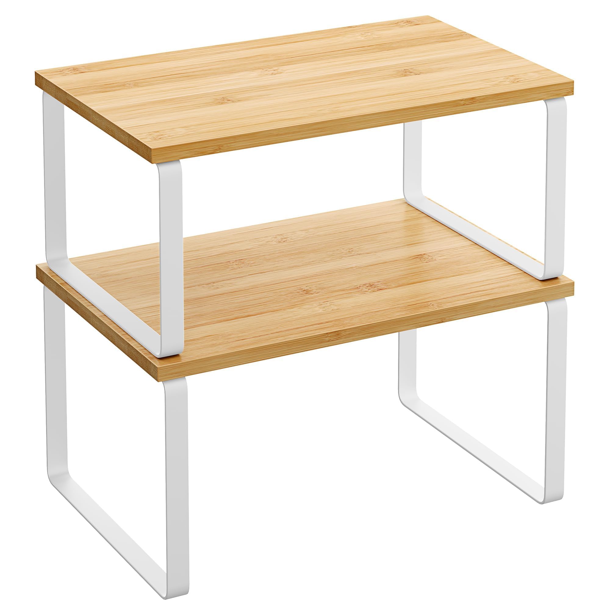 Foto 2 pulgar | Armario Organizador De Estantes Songmics Kitchen Set 2 Cloud White