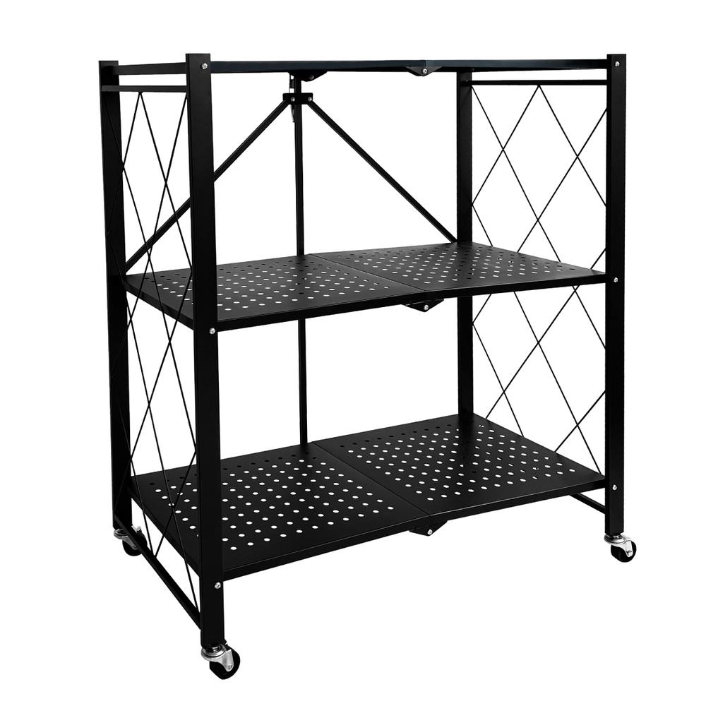 Estante Rack Organizador 3 Niveles Plagable Metalico