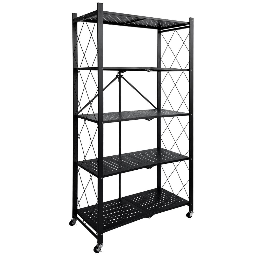 Estante Rack Organizador 5 Niveles Plagable Metalico