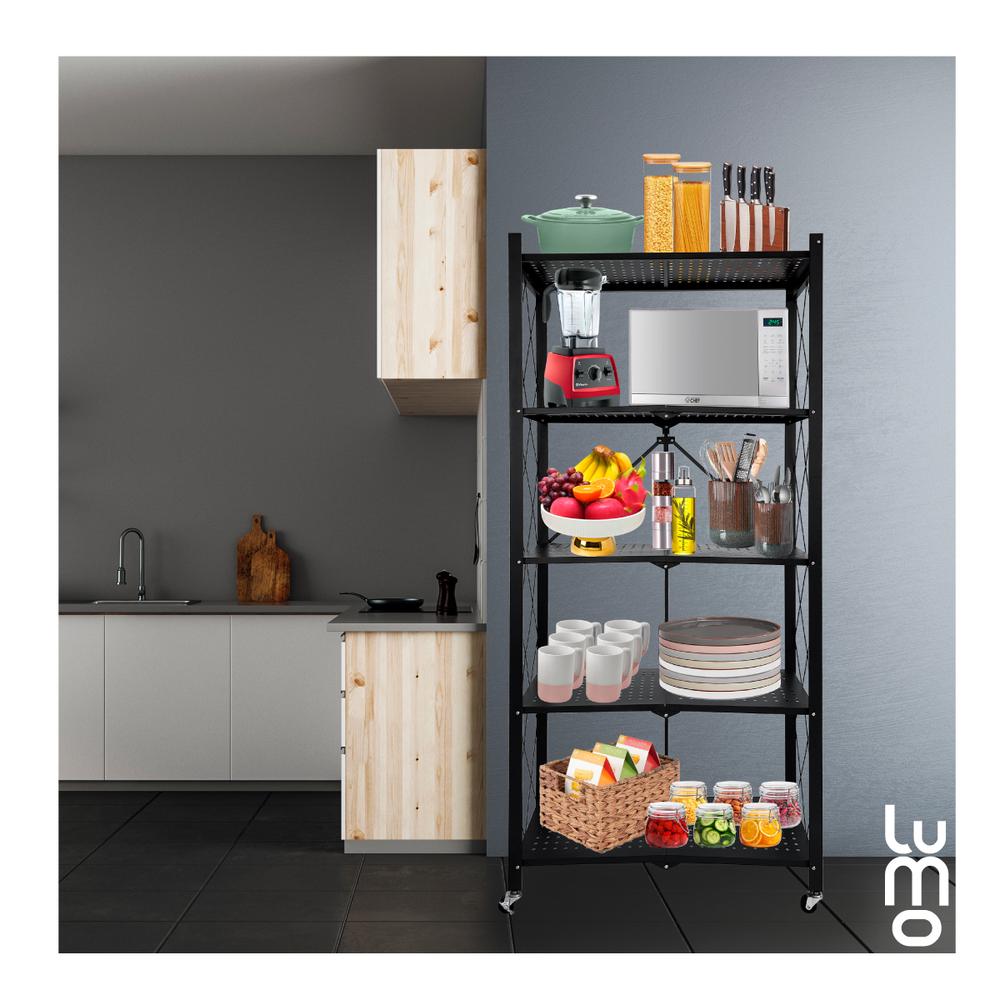 Foto 7 | Estante Rack Organizador 5 Niveles Plagable Metalico