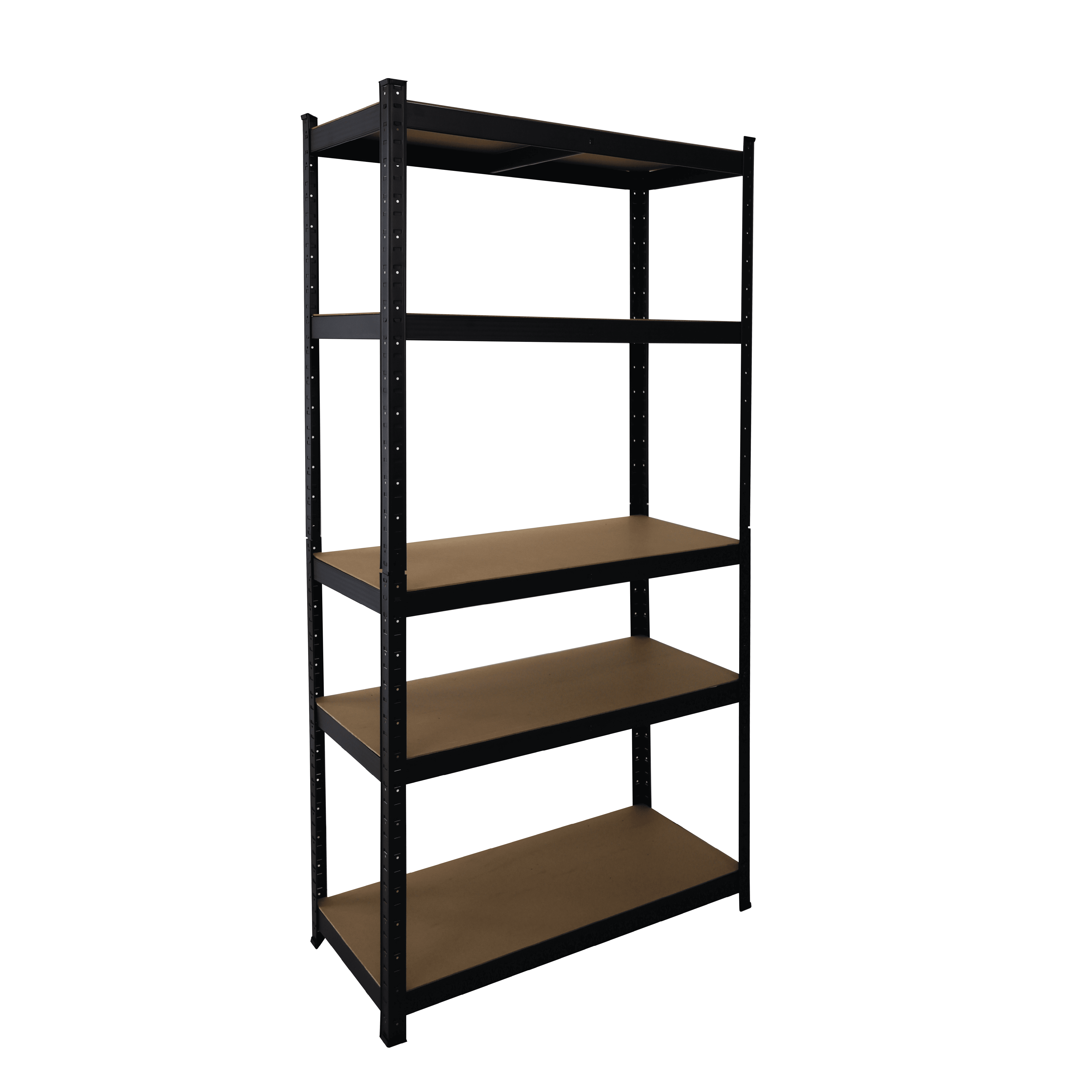 Estante Organizador Stock & Lock 5 Niveles Negro Mueble Multiusos