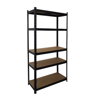 Foto 1 | Estante Organizador Stock & Lock 5 Niveles Negro Mueble Multiusos