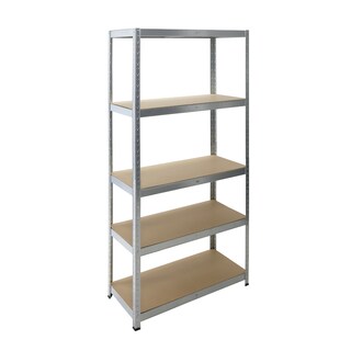 Foto 1 | Estante Organizador Stock & Lock 5 Niveles Gris Mueble Multiusos