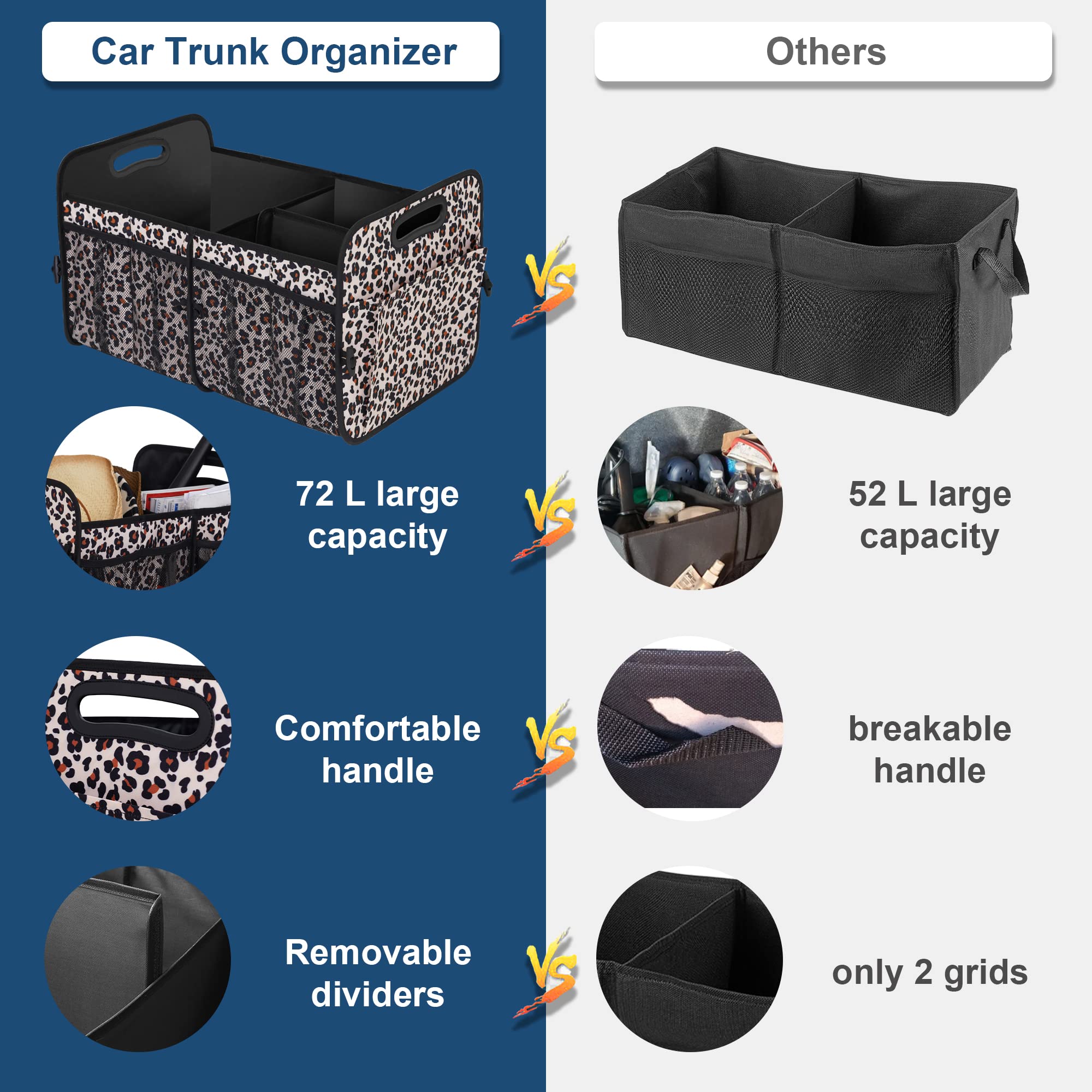 Foto 3 pulgar | Organizador Femular Para Maletero De Coche De Gran Capacidad, Impermeable - Venta Internacional.