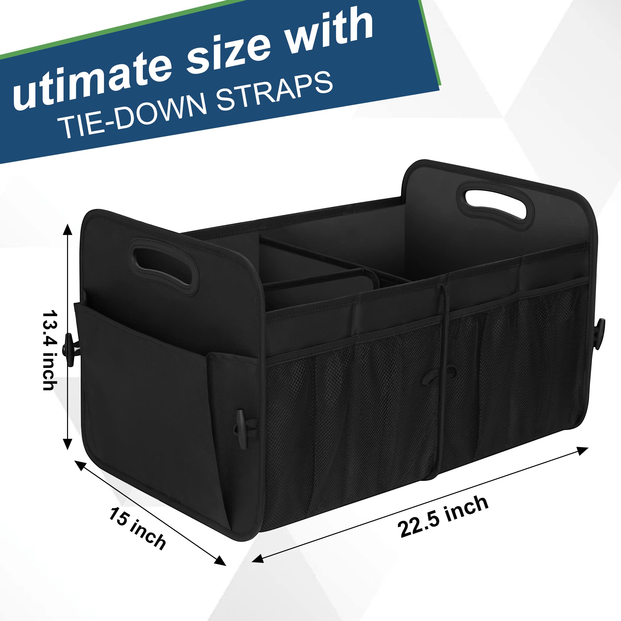 Foto 3 | Organizador De Maletero Femuar, 72 L, Impermeable, Plegable, 11 Bolsillos - Venta Internacional.
