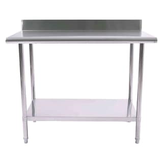Foto 2 | Mesa Isla Trabajo Acero Inoxidable Pasteur 110x60x105