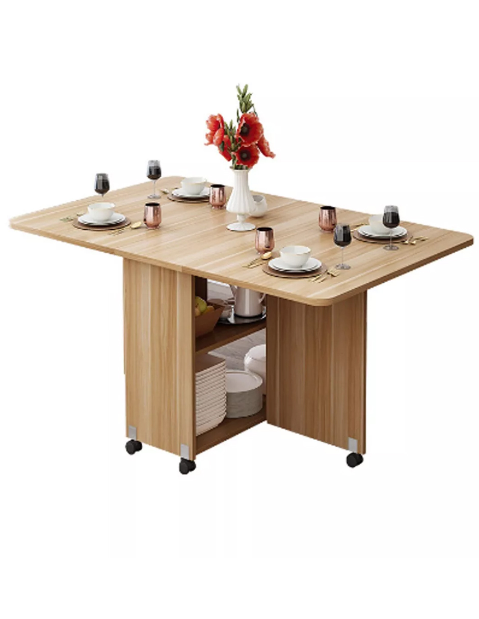 Mesa Plegable Moderna MDF Minimalista Portatil 120 cm