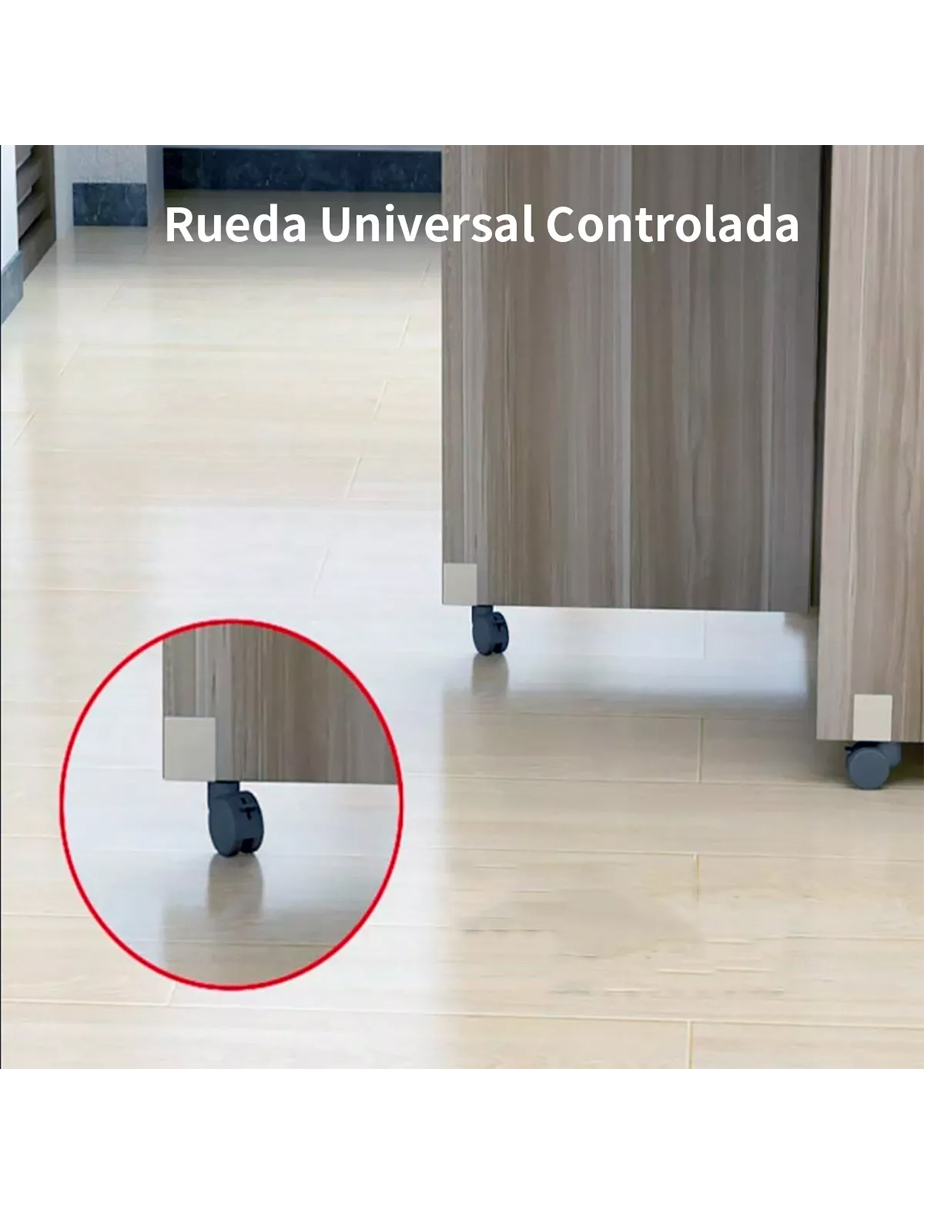 Foto 8 pulgar | Mesa Plegable Moderna MDF Minimalista Portatil 120 cm