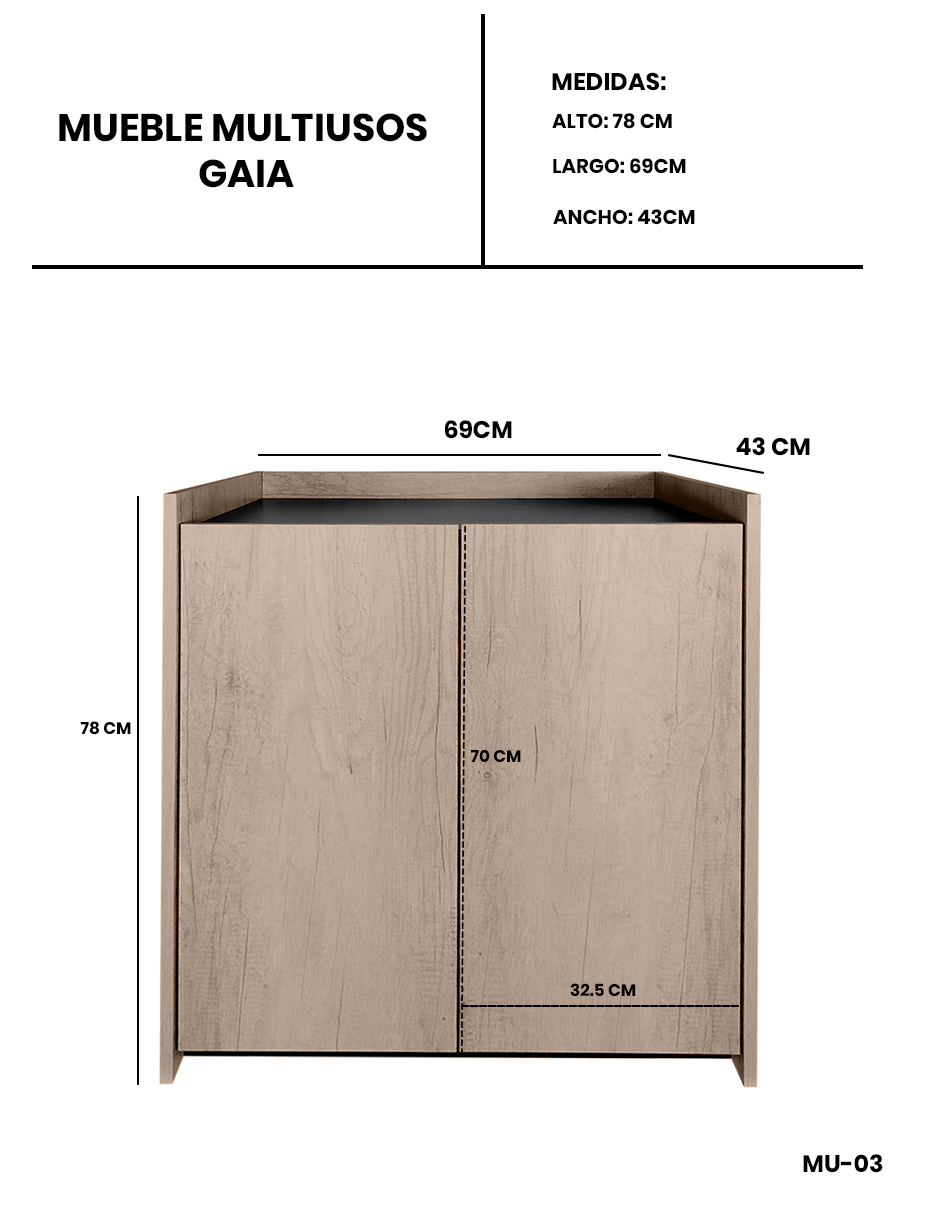 Foto 8 pulgar | Gabinete Decomobil Beige