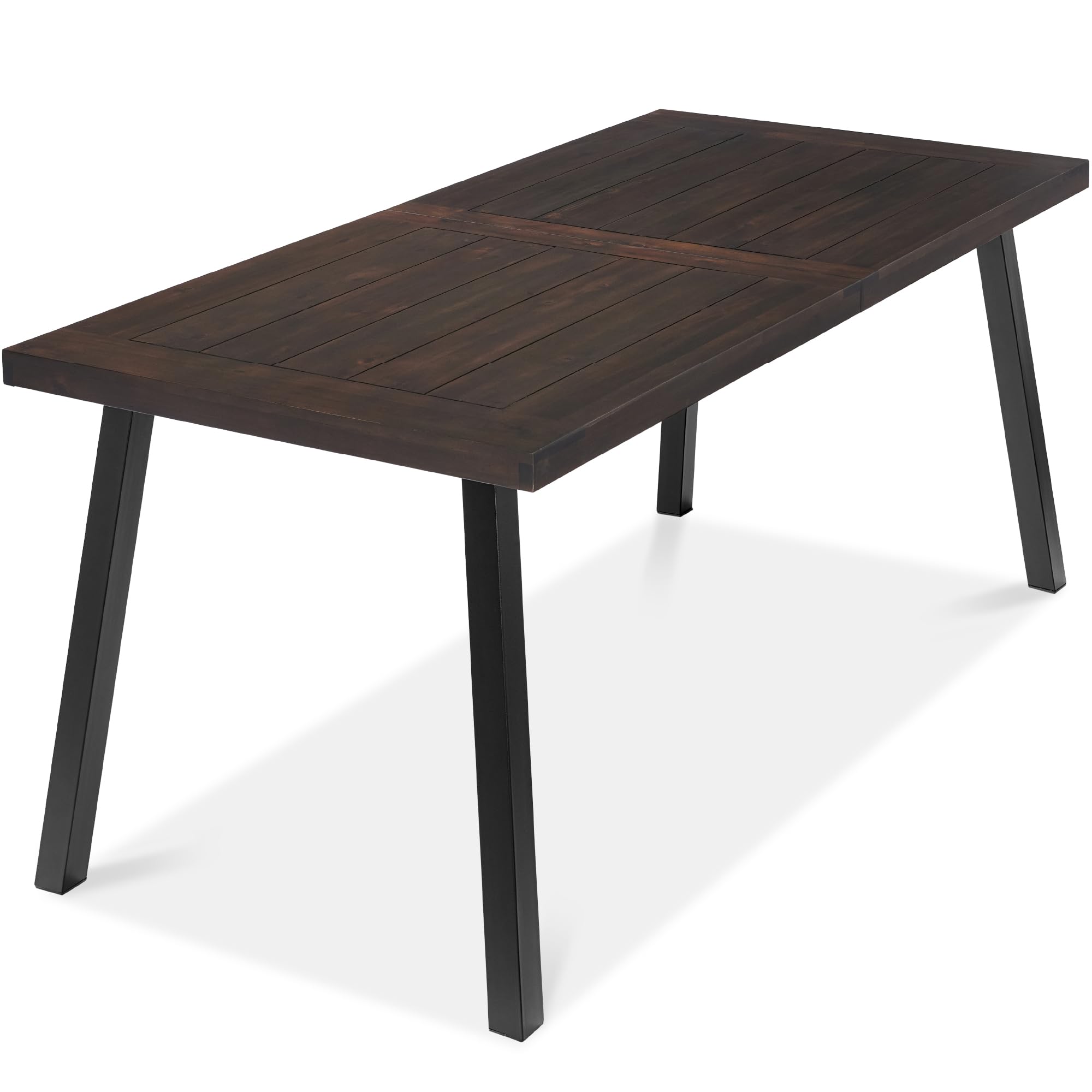 Mesa De Comedor Best Choice Products De Madera De Acacia Para 6 Personas - Venta Internacional.