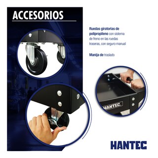 Foto 3 | Carro de Servicio Hantec HNTM980 color Negro