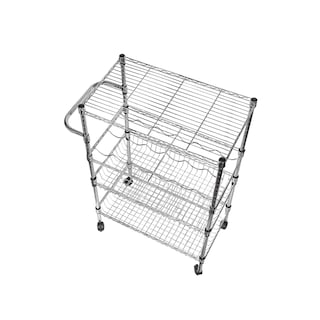 Foto 2 | Carrito de Cocina Reimart WK-23 color Plata Multiuso de Acero 4 Niveles 60 X 34 X 93 CM