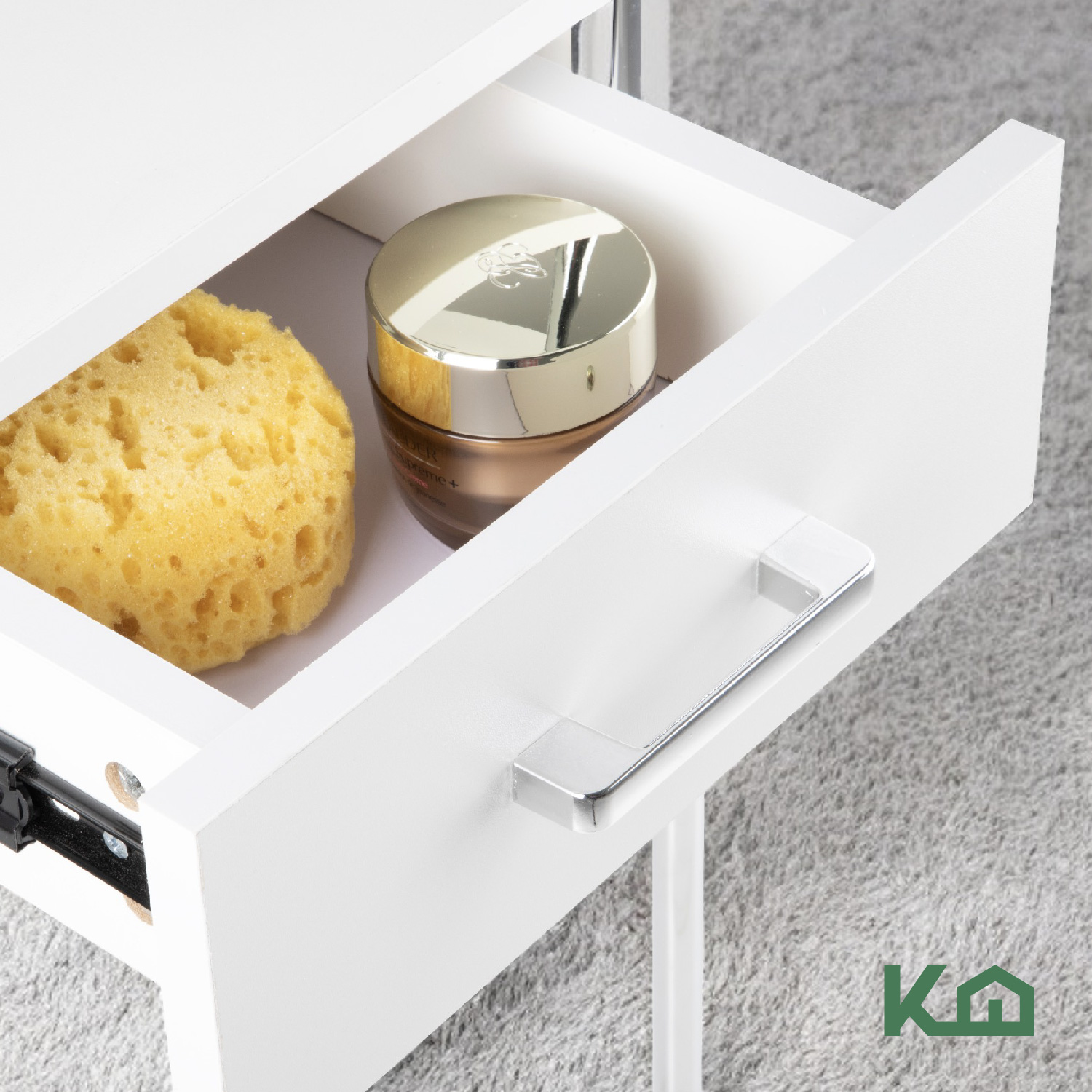 Foto 7 | Carrito Mesa Auxiliar Mueble Multiusos 1 Cajón Spa Estética