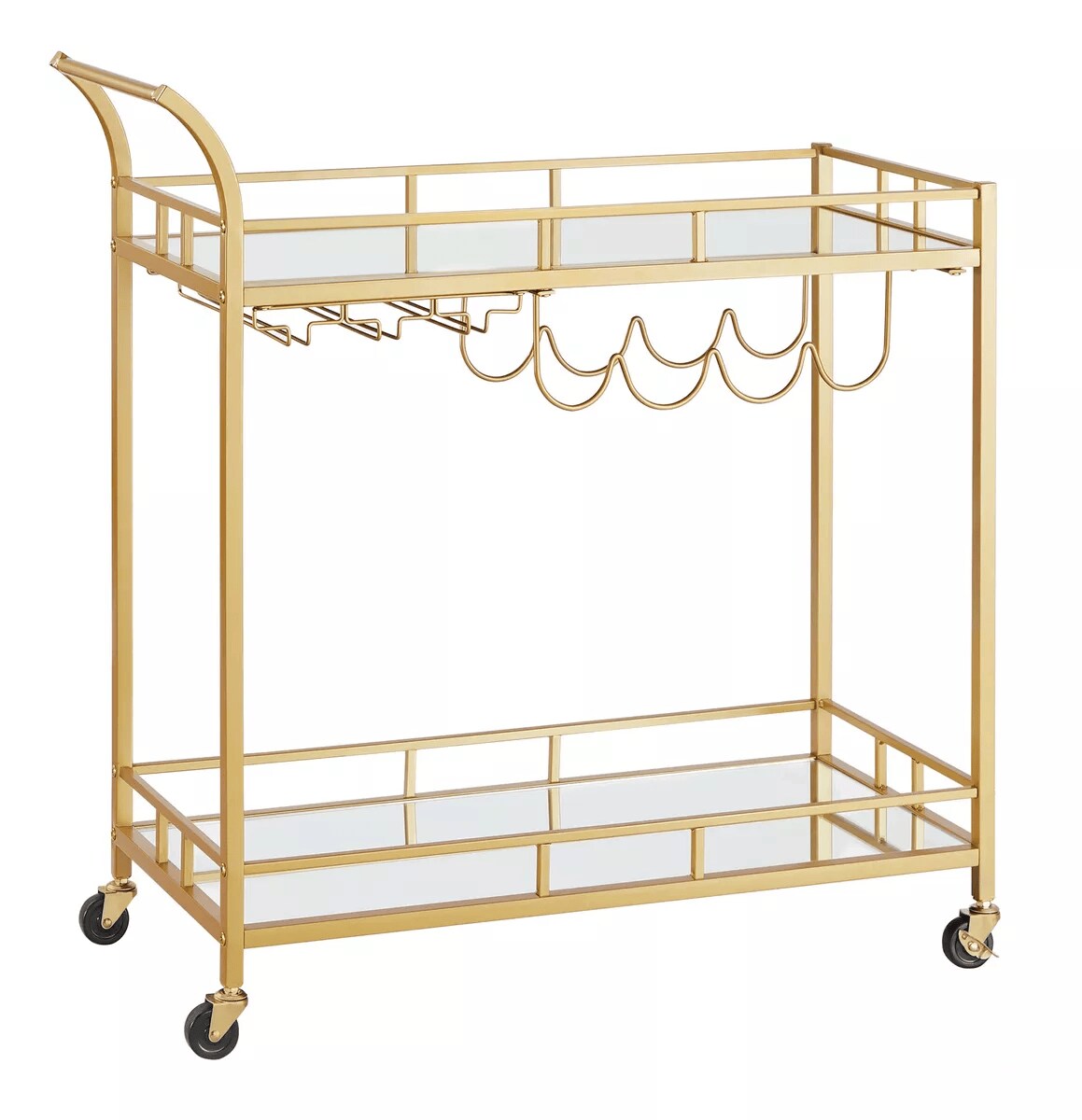 Carrito de Bebidas Vasagle Mlrc090a03 con 2 Estantes $2,355