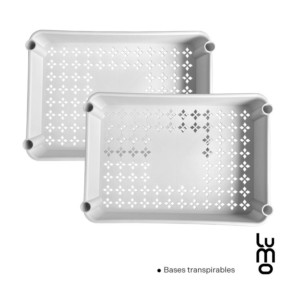 Foto 5 pulgar | Carrito Auxiliar Organizador Lumo Multiusos 360 Cocina Baño