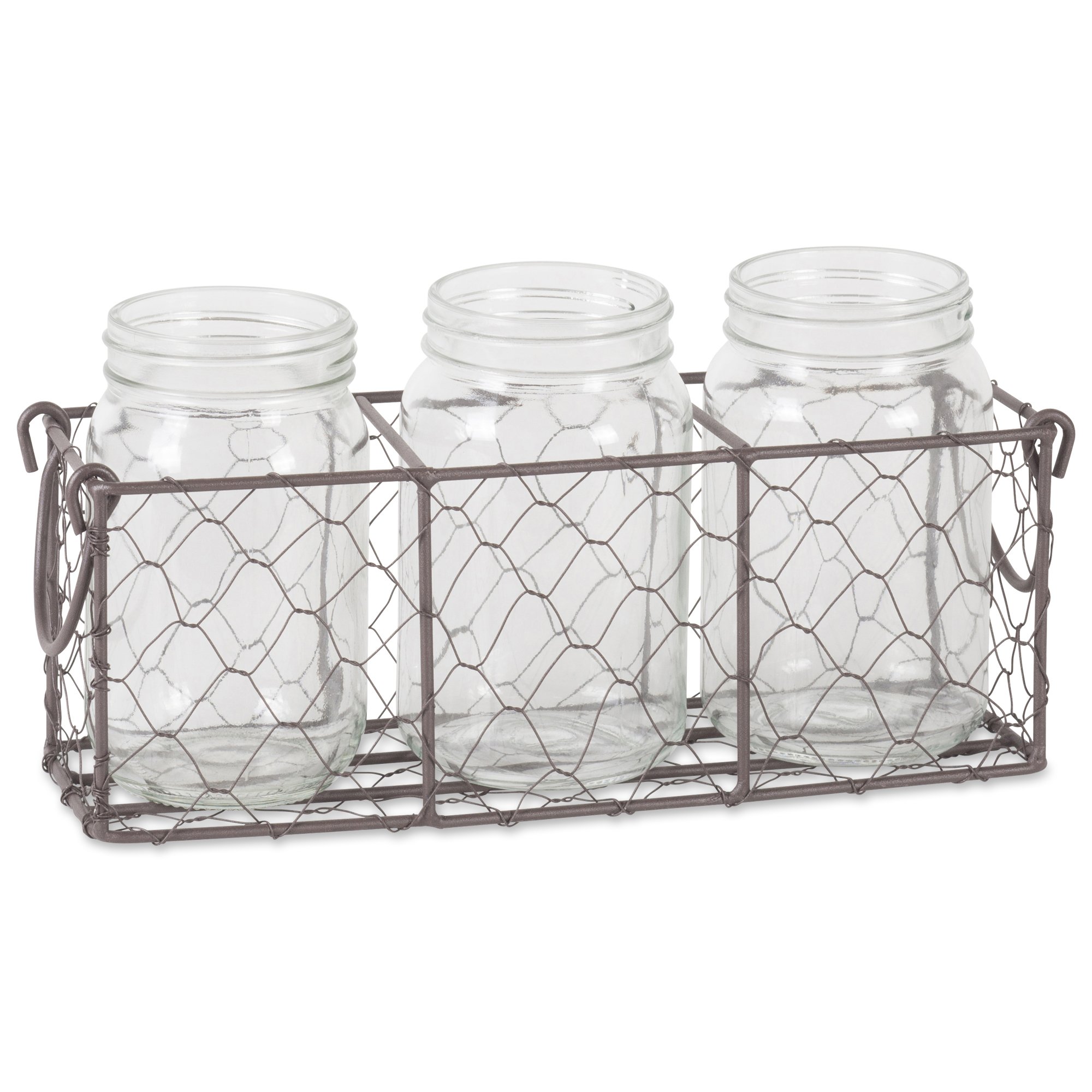 Carrito Con Jarrones Dii Chicken Wire Collection Farmhouse Vinta - Venta Internacional.