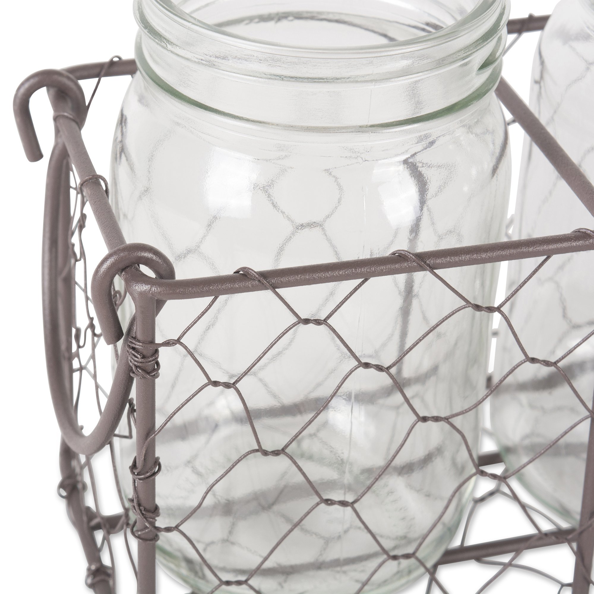 Foto 2 | Carrito Con Jarrones Dii Chicken Wire Collection Farmhouse Vinta - Venta Internacional.