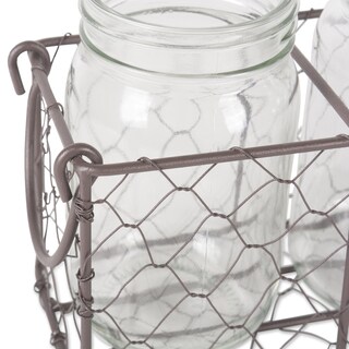 Foto 2 | Carrito Con Jarrones Dii Chicken Wire Collection Farmhouse Vinta - Venta Internacional.