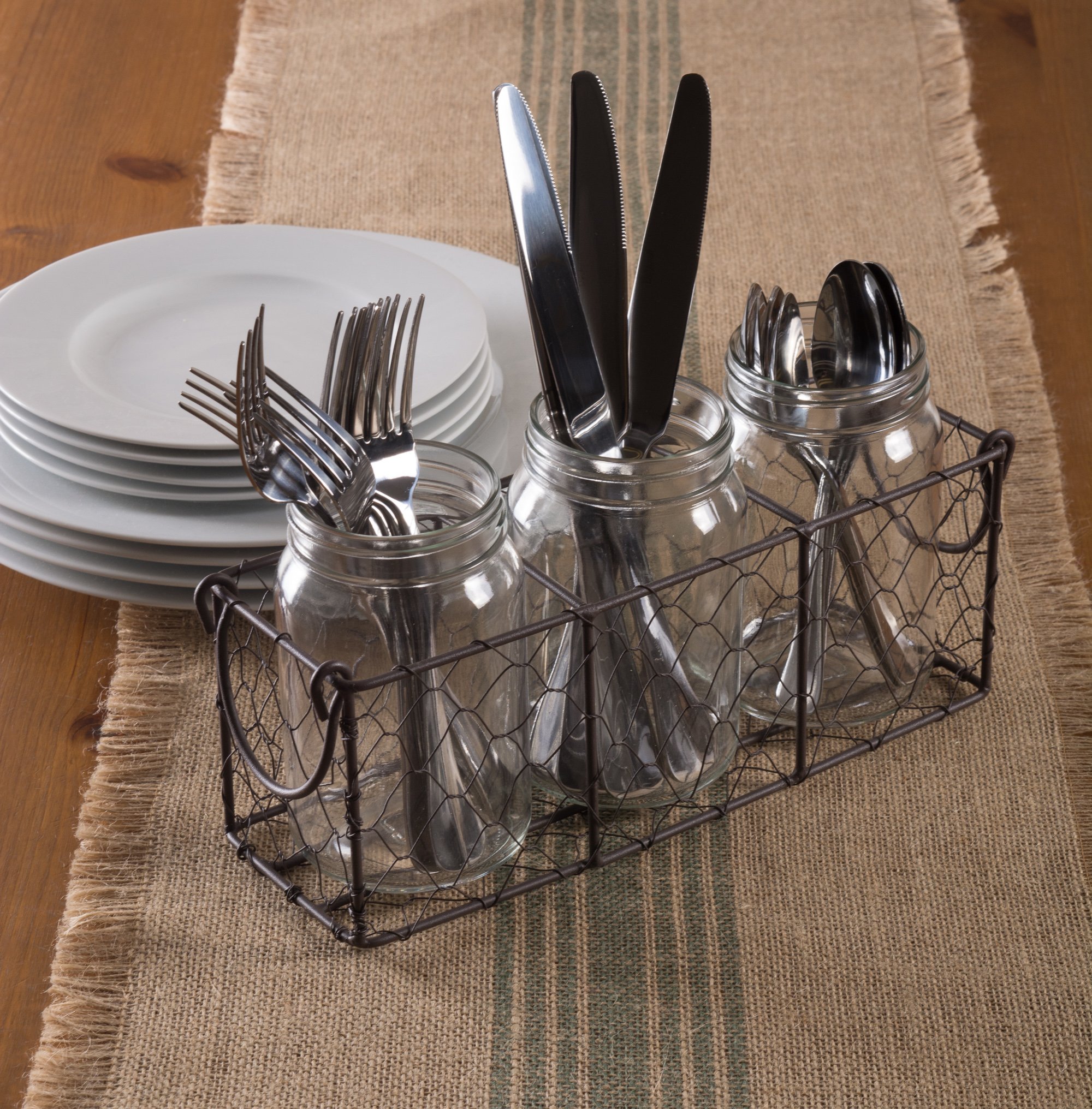 Foto 8 pulgar | Carrito Con Jarrones Dii Chicken Wire Collection Farmhouse Vinta - Venta Internacional.