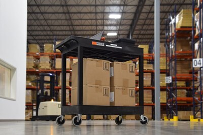 Foto 6 | Carrito De Almacenamiento Luxor Tub 32 X 18, 2 Estantes Con Capacidad De 400 Libras, Color Negro - Venta Internacional.