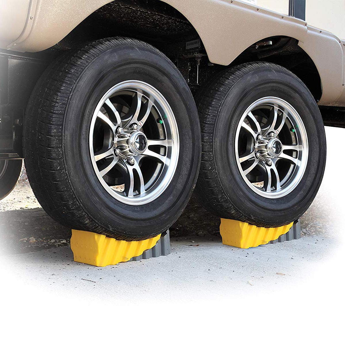 Foto 3 pulgar | Nivelador Curvo Rv Camco 44425, Paquete De 2 Con Cuña De Hasta 10 Cm - Venta Internacional.