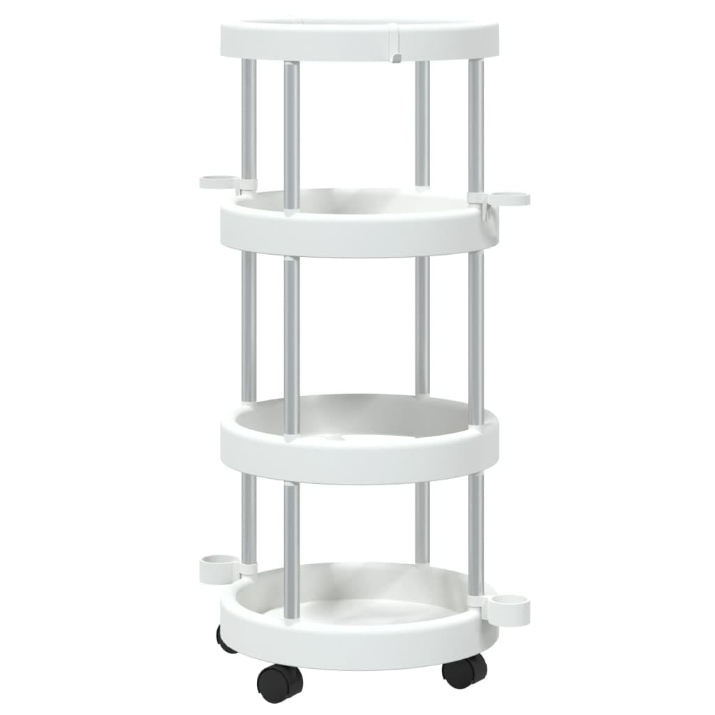 Foto 2 pulgar | Carrito De Limpieza Vidaxl Professional De Aluminio Plateado/blanco - Venta Internacional.