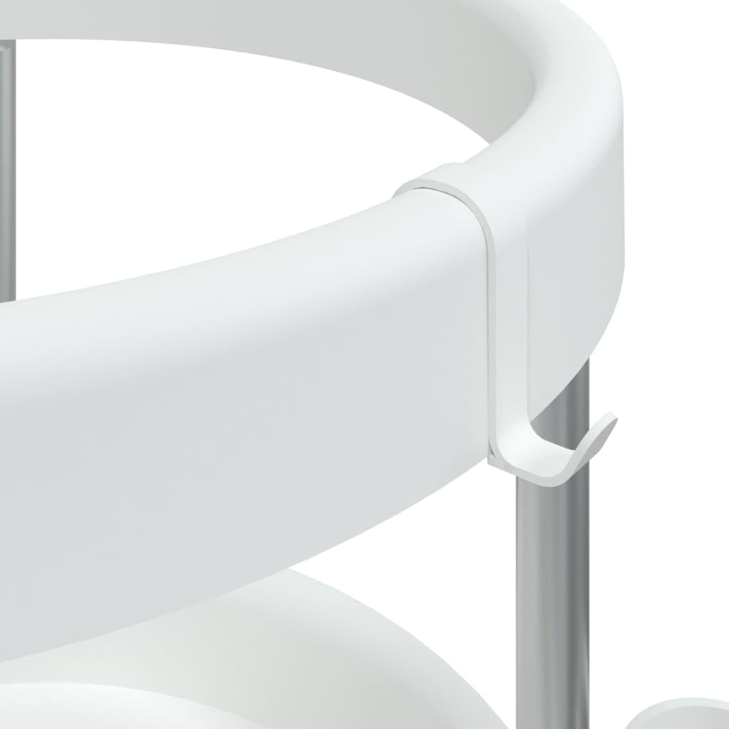 Foto 5 | Carrito De Limpieza Vidaxl Professional De Aluminio Plateado/blanco - Venta Internacional.