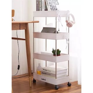 Foto 4 | Estante Organizador De 4 Niveles Para Cocina/baño Lab.g Blanco