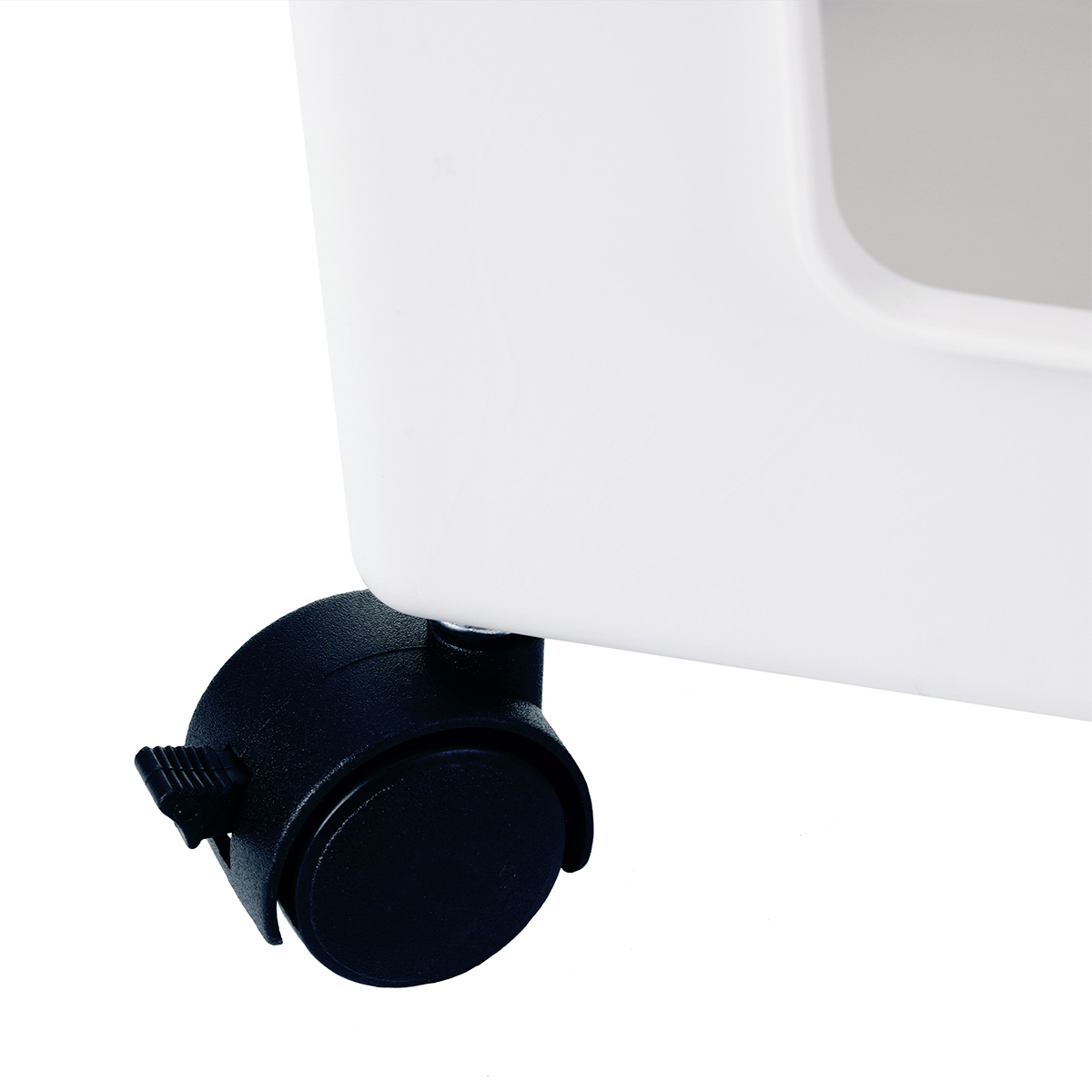 Foto 7 pulgar | Estantería Organizador De Almacenamiento Lo Necesito  Con Ruedas Color Blanco.