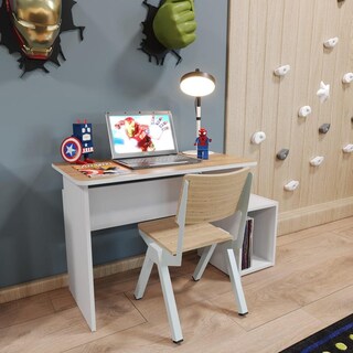 Foto 4 | Escritorio Infantil Multifuncional Zoe Color Duna Blanco