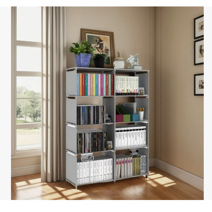 Foto 2 | Librero Y Mueble Organizador Cubos Multiuso Ahorra Espacio