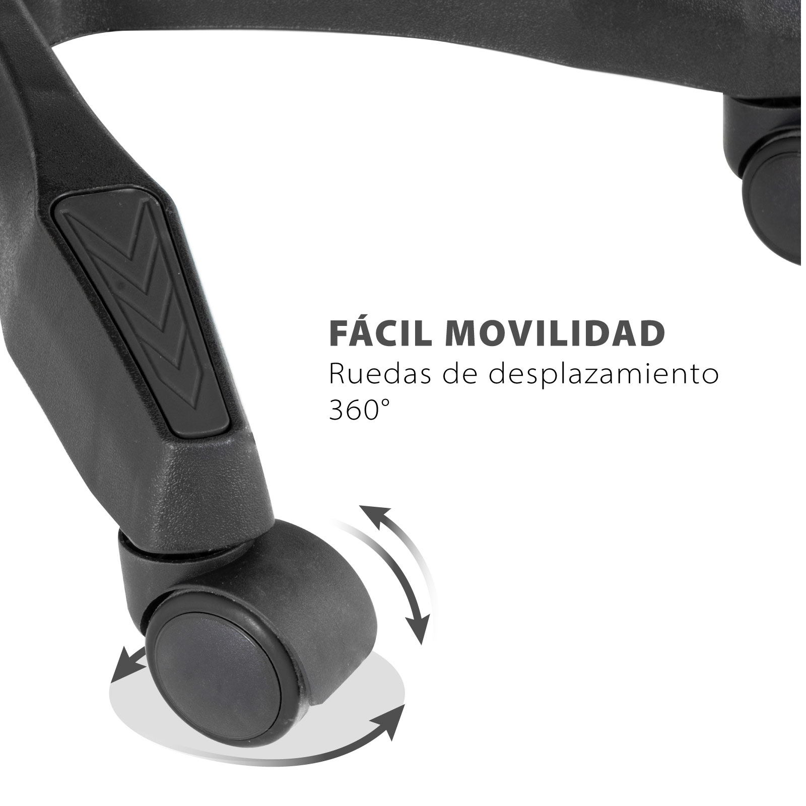 Foto 5 pulgar | Silla Gamer Onof SGE-NE color Negro sin Reposapiés