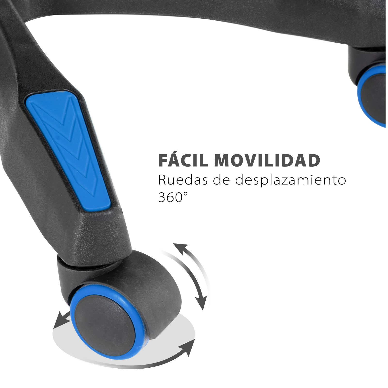 Foto 5 pulgar | Silla Gamer Onof SGE-NE/AZ Multicolor