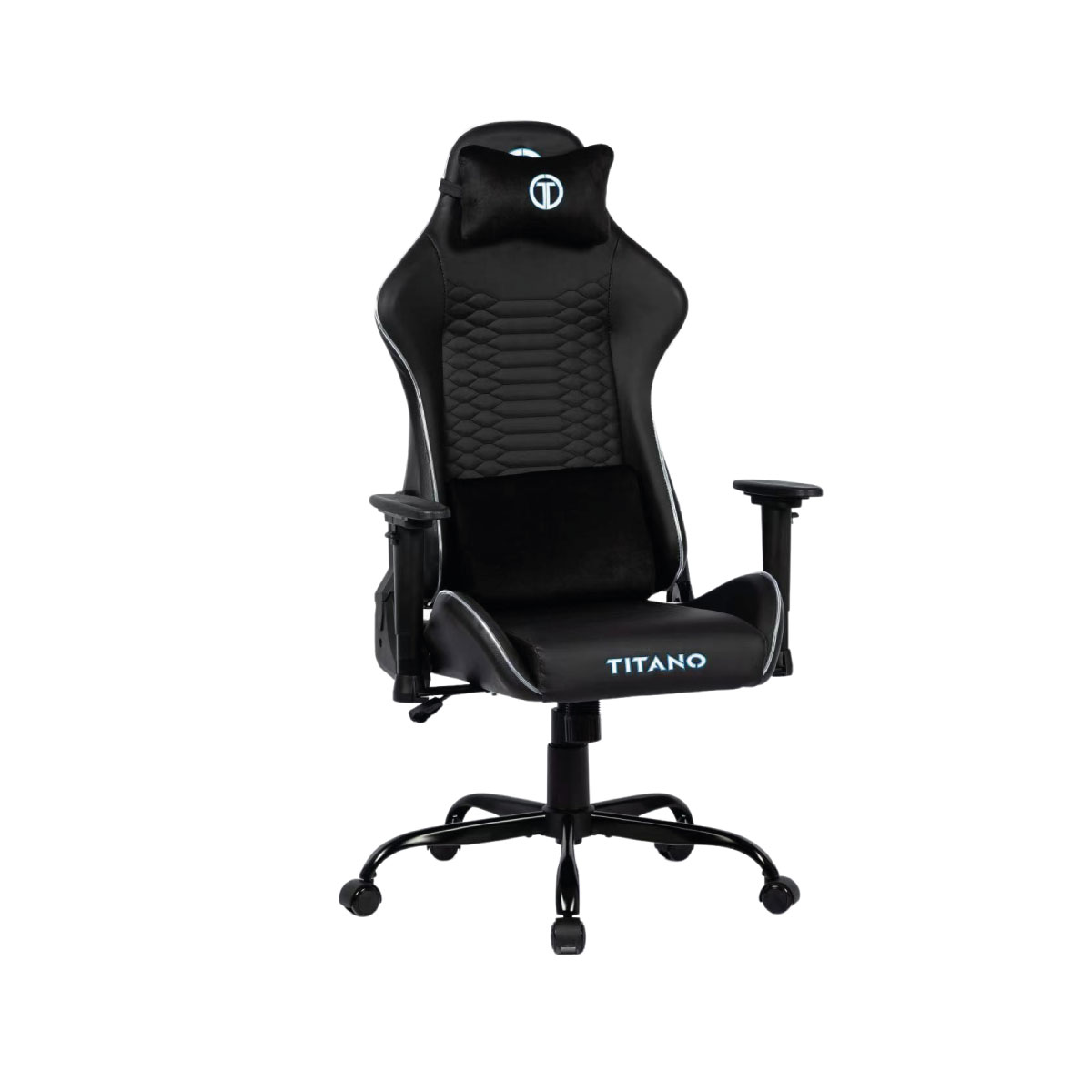 Foto 6 pulgar | Silla Gamer Titano Tt-Ssgsrpl1bl-p color Azul con Luz LED RGB