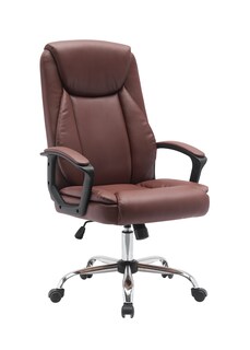 Foto 2 | Silla Eke Life Home Yx1028 Ejecutiva color Marrón