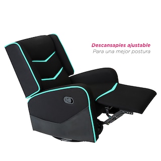 Foto 4 | Sillón Gamer Reposet VANLIG Giratorio Cronos color Azul