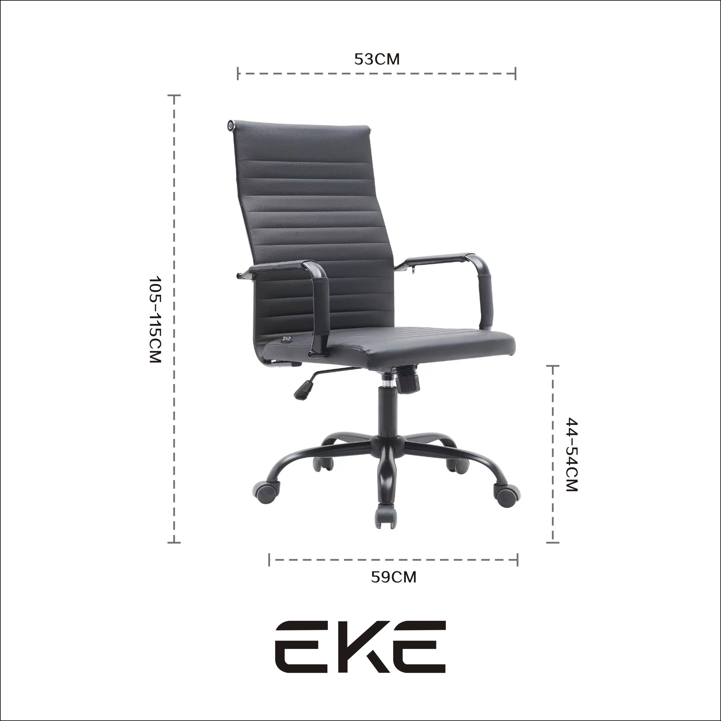 Foto 4 pulgar | Silla Ejecutiva EKE Life Home 9005 Negra Reclinable