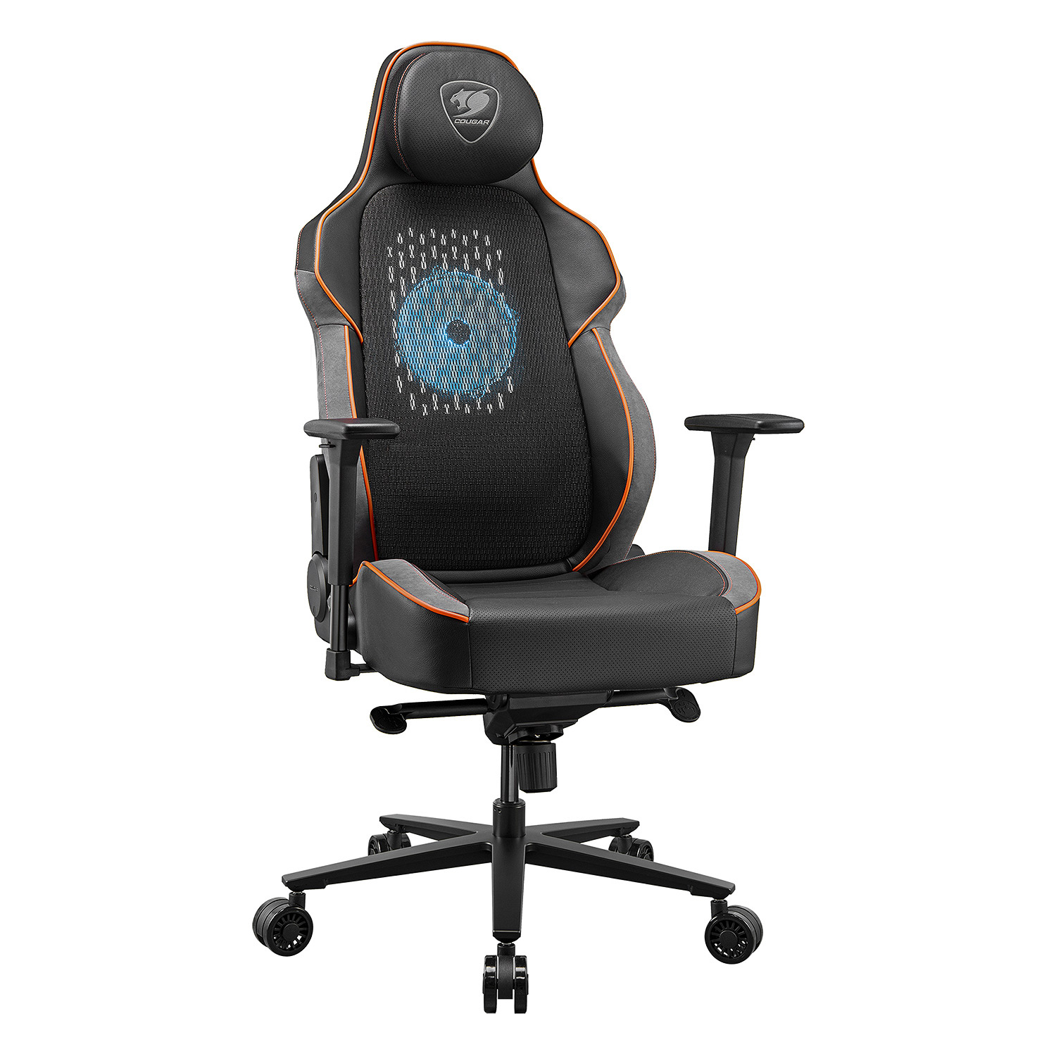 Foto 2 | Silla Gamer Cougar Nxsys Negra Ergonómica con Ventilador Argb