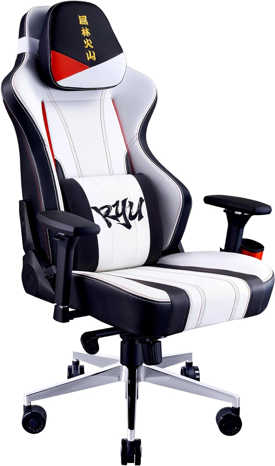 Silla Cooler Master CMI-GCX2-RYU Blanca Caliber X2 Edición Especial Street Fighter 6 Ryu