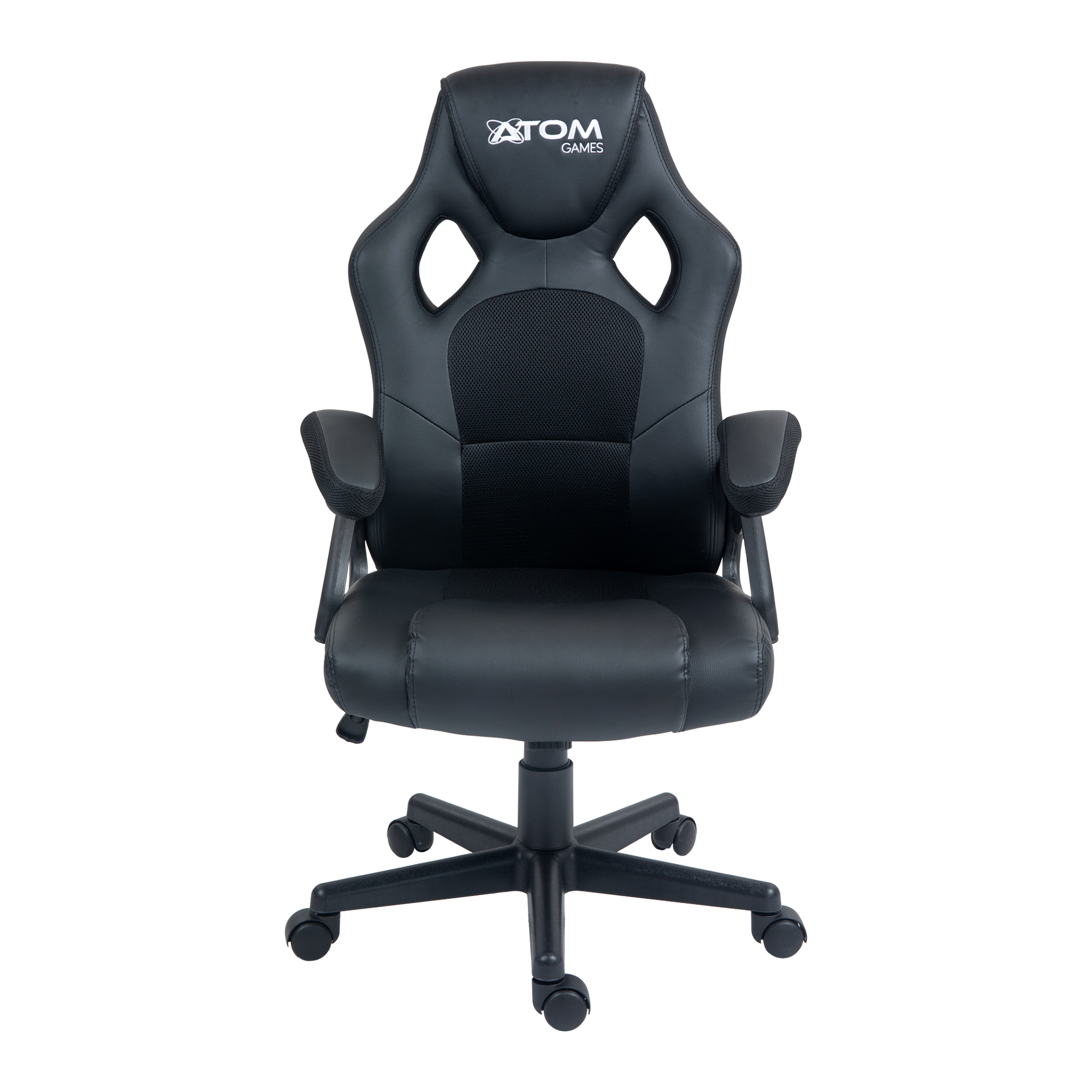 Foto 2 pulgar | Silla Pc Gaming Negro Atomgames