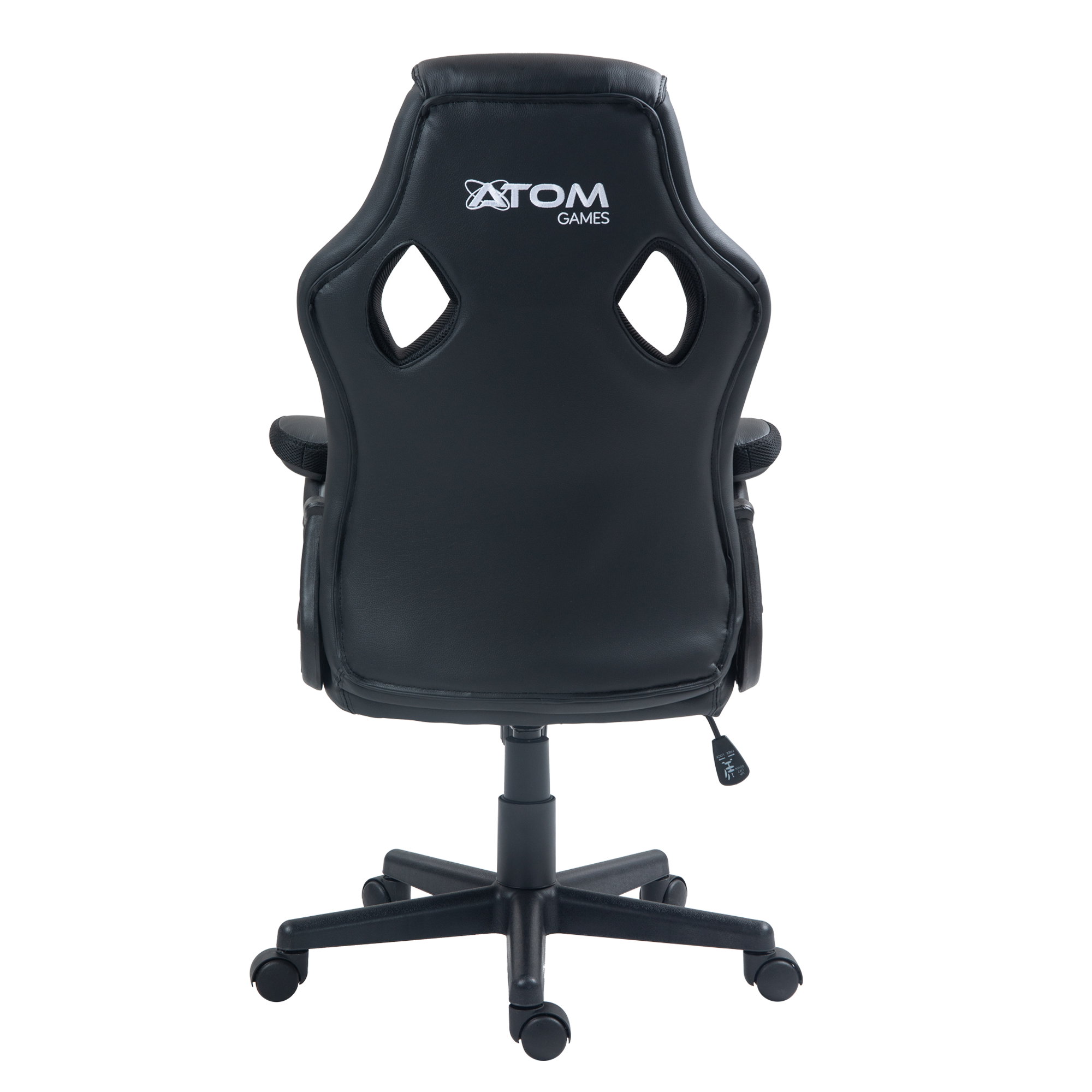 Foto 5 pulgar | Silla Pc Gaming Negro Atomgames