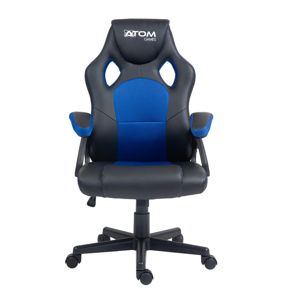 Foto 2 pulgar | Silla Pc Gaming Azul Atomgames