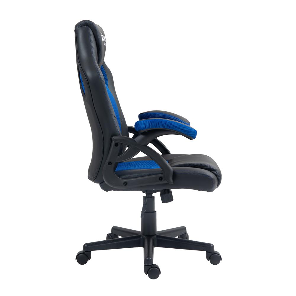 Foto 4 pulgar | Silla Pc Gaming Azul Atomgames