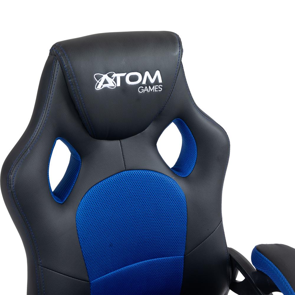 Foto 7 pulgar | Silla Pc Gaming Azul Atomgames