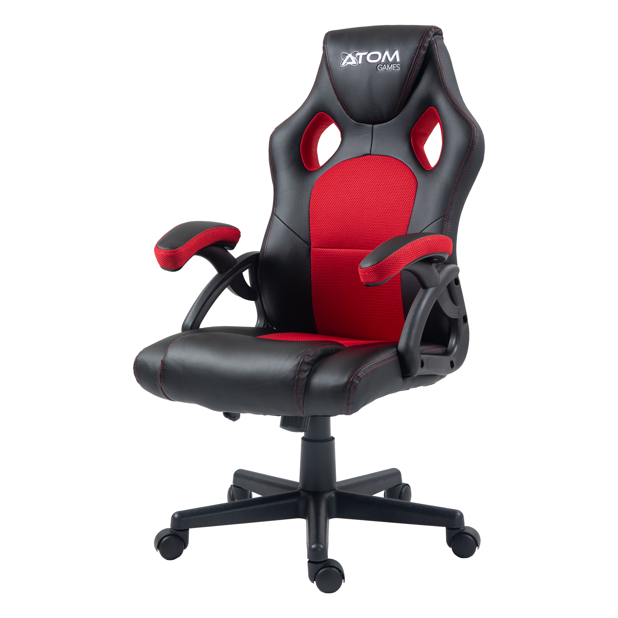 Foto 3 pulgar | Silla Pc Gaming Rojo Atomgames