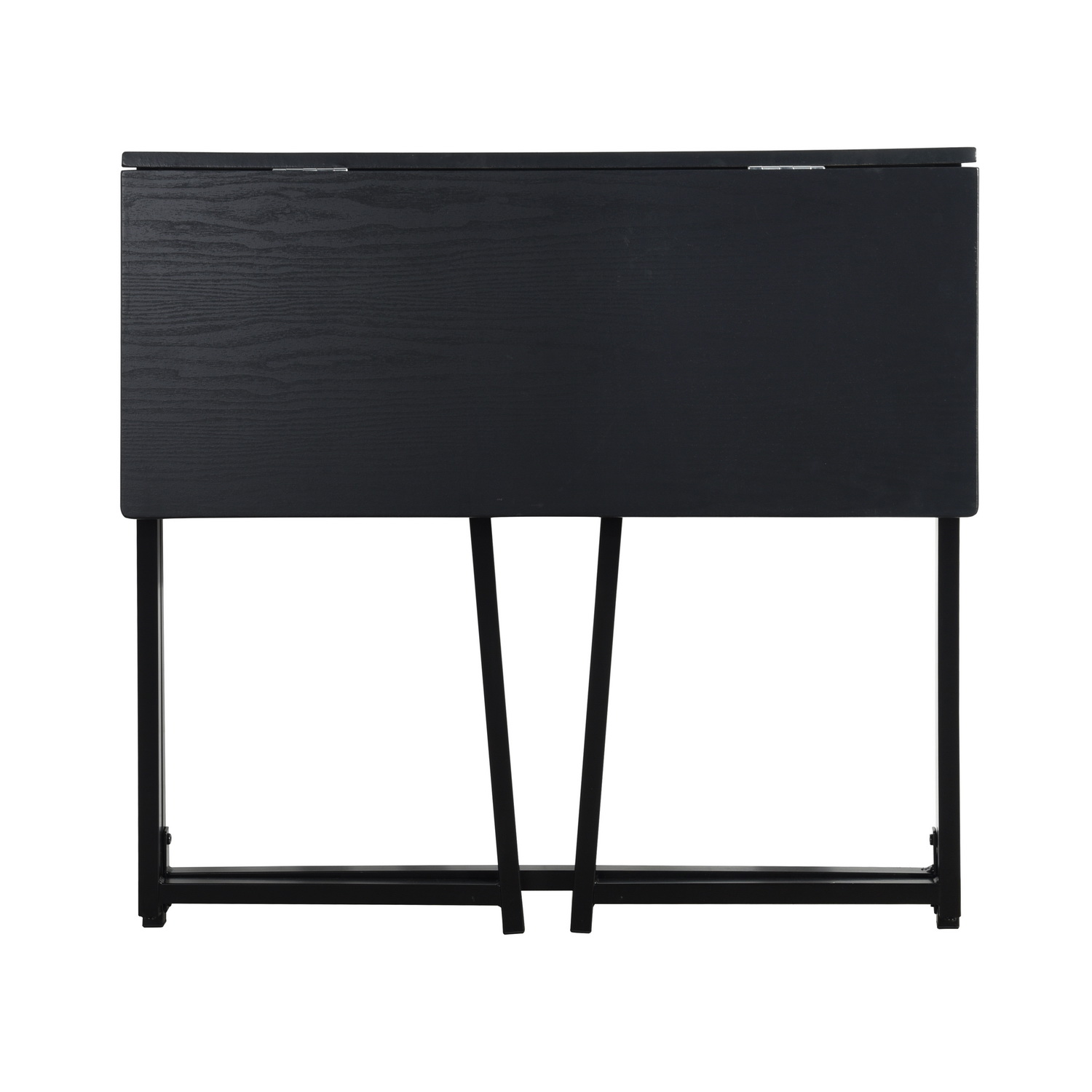 Foto 4 | Escritorio Plegable Homemake Negro para Computadora
