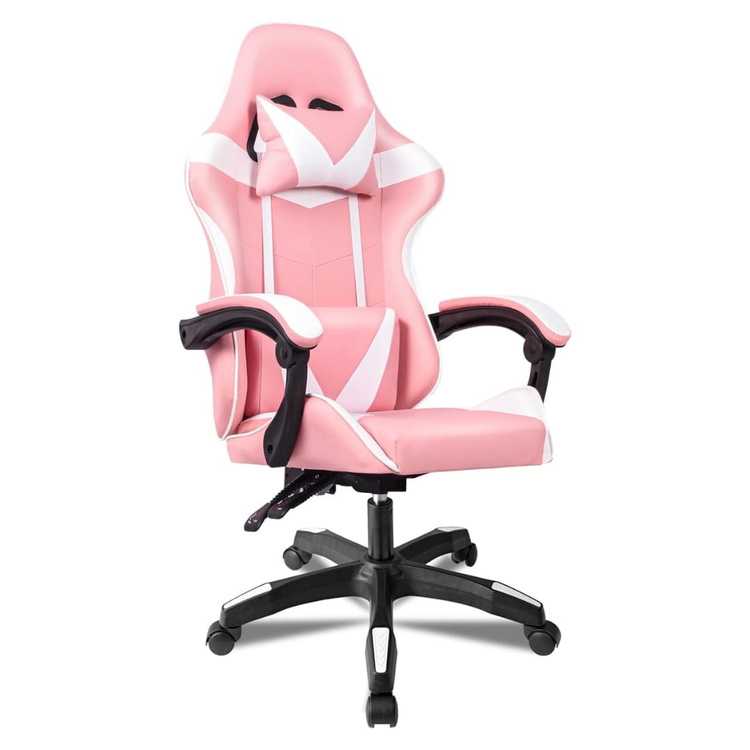 Silla Gamer Ag innovaciones Rosa Reclinable Ergonómica para Oficina $1,599