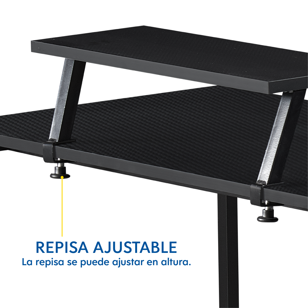 Foto 4 | Escritorio En Forma De L Gamer Styrja