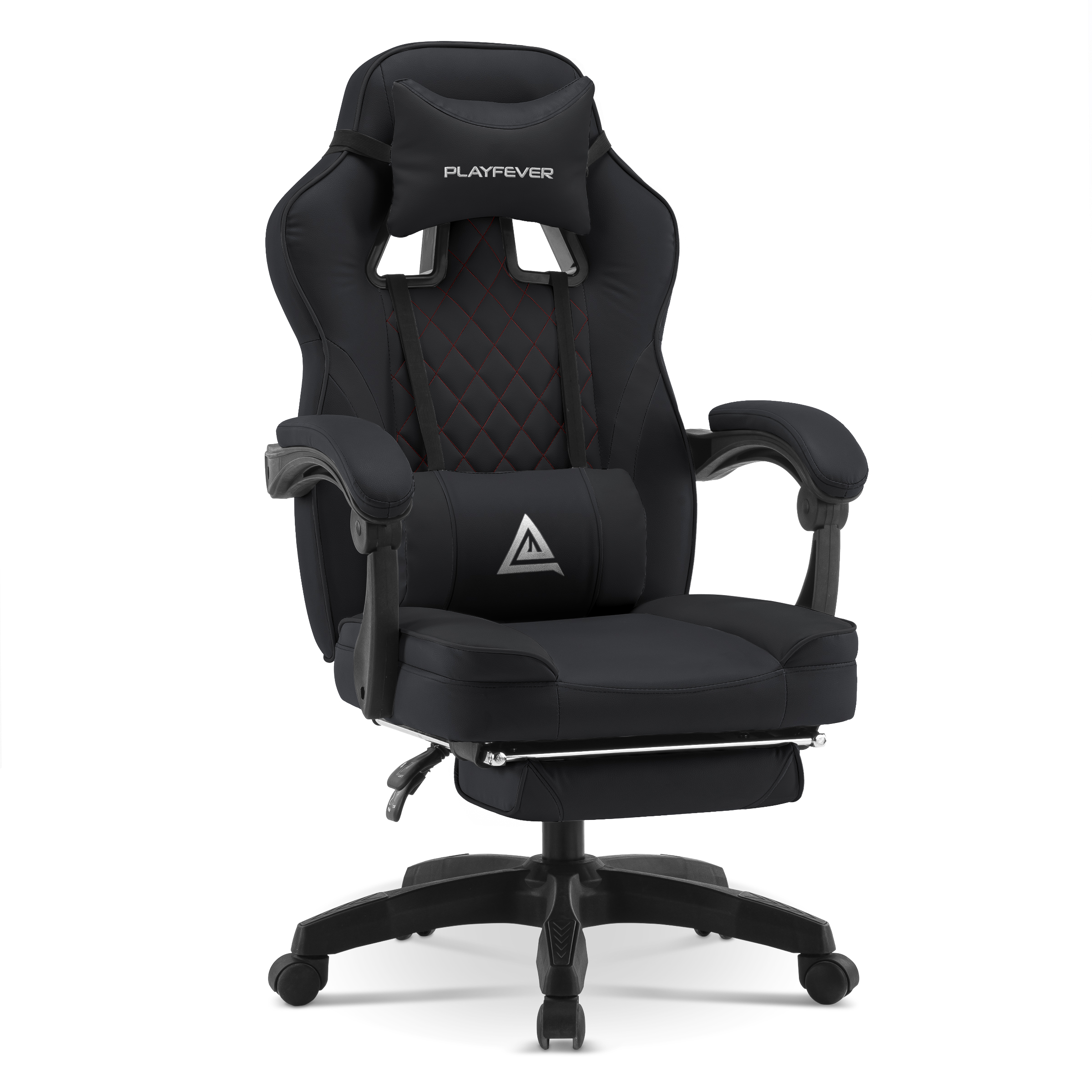Foto 2 pulgar | Silla Gamer Playfever Omega Escritorio Ergonómica Reclinable Negra
