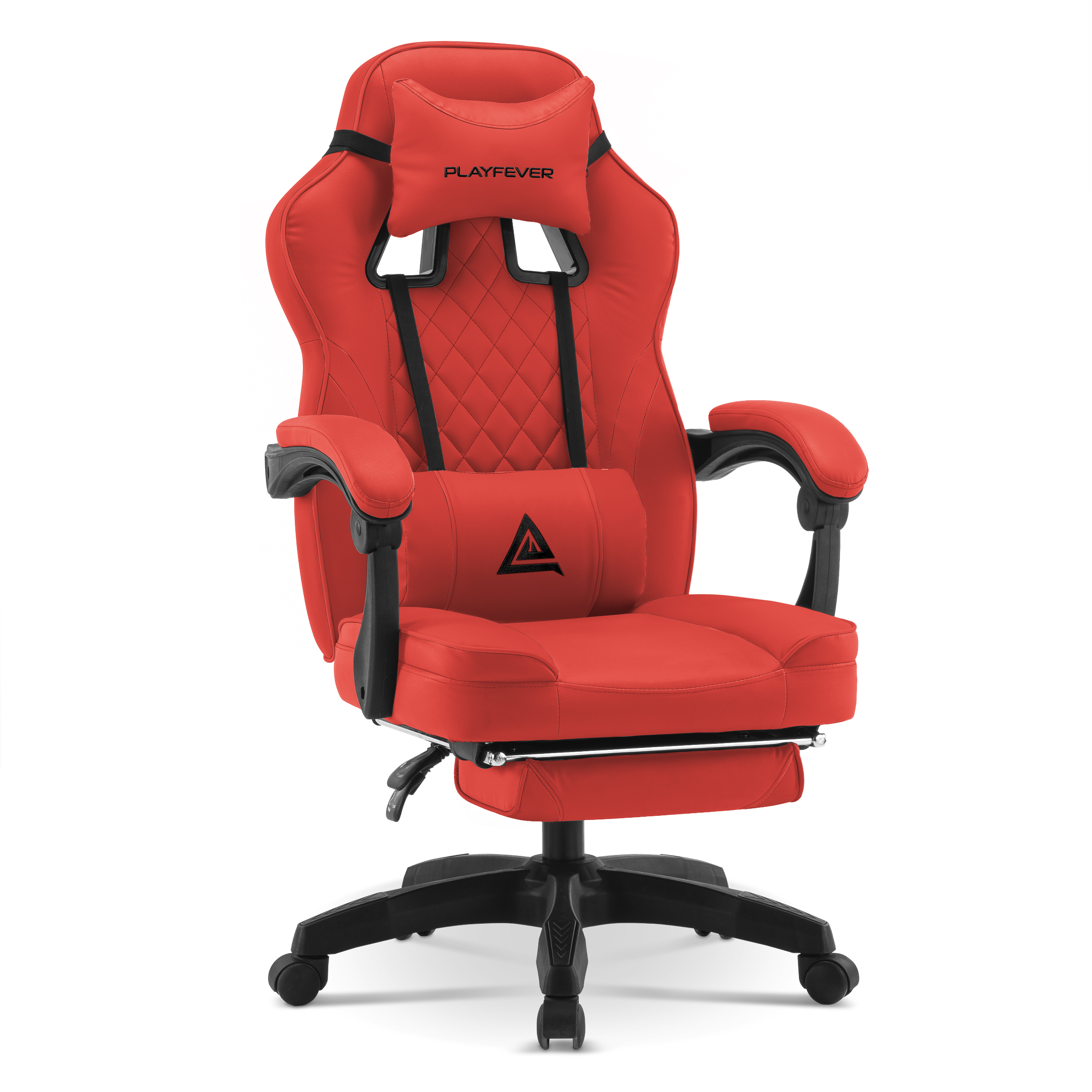 Silla Gamer Playfever Omega Escritorio Ergonómica Reclinable Roja